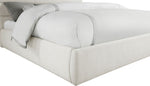 Adam - Linen Fabric Bed With 52" Headboard