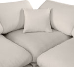Comfy - 6 Piece Linen Modular Corner Sectional