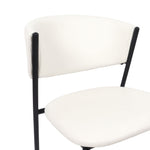 Manhattan Drift - Vegan Leather Metal Side Chair (Set of 4)
