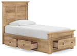 Makidern - Panel Storage Bed