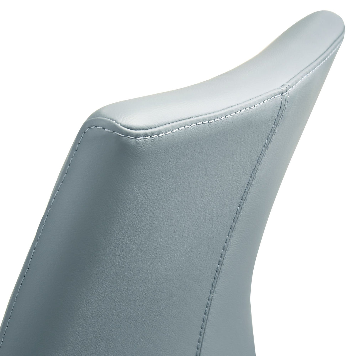 Elyza - Full Back Top Grain Leather Upholstered Wood Dining Chairs (Set of 2)