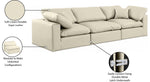 Comfy - Faux Leather Modular Sofa 3 Seats