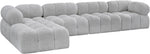 Ames - 5 Piece Fabric Modular Sectional