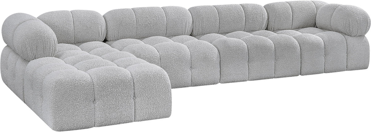 Ames - 5 Piece Fabric Modular Sectional