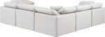 Indulge - Faux Leather 5 Piece Modular Corner Sectional