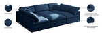 Plush - 6 Piece Modular Sectional