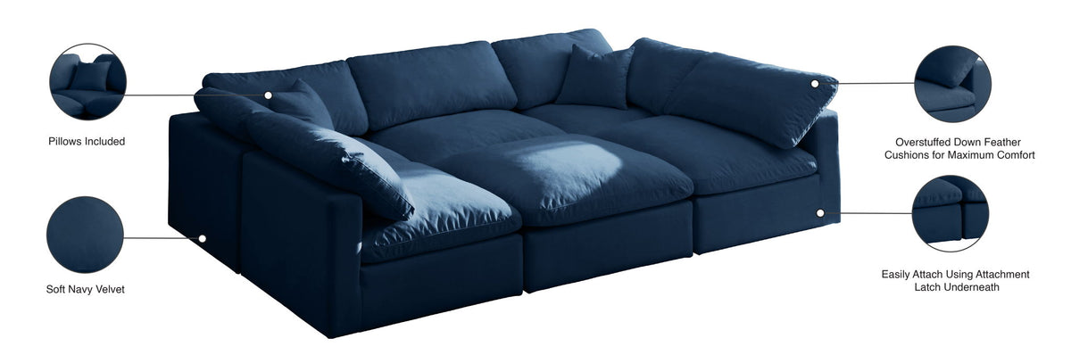 Plush - 6 Piece Modular Sectional