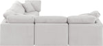 Indulge - Velvet 5 Piece Modular Corner Sectional
