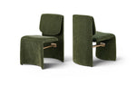Slique - Performance Fabric Upholstered Dining Chair (Set of 2)