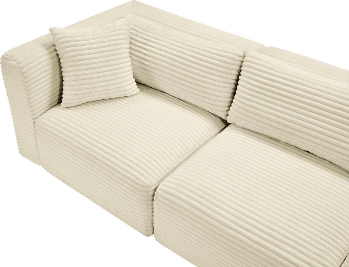Shaggy - 4 Piece Modular Sectional