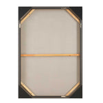 Interference - Hand Painted Canvas - Dark Brown