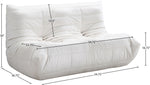 Relax - Velvet 54.75" Upholstered Loveseat