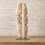 The Conversation - Sculpture - Beige