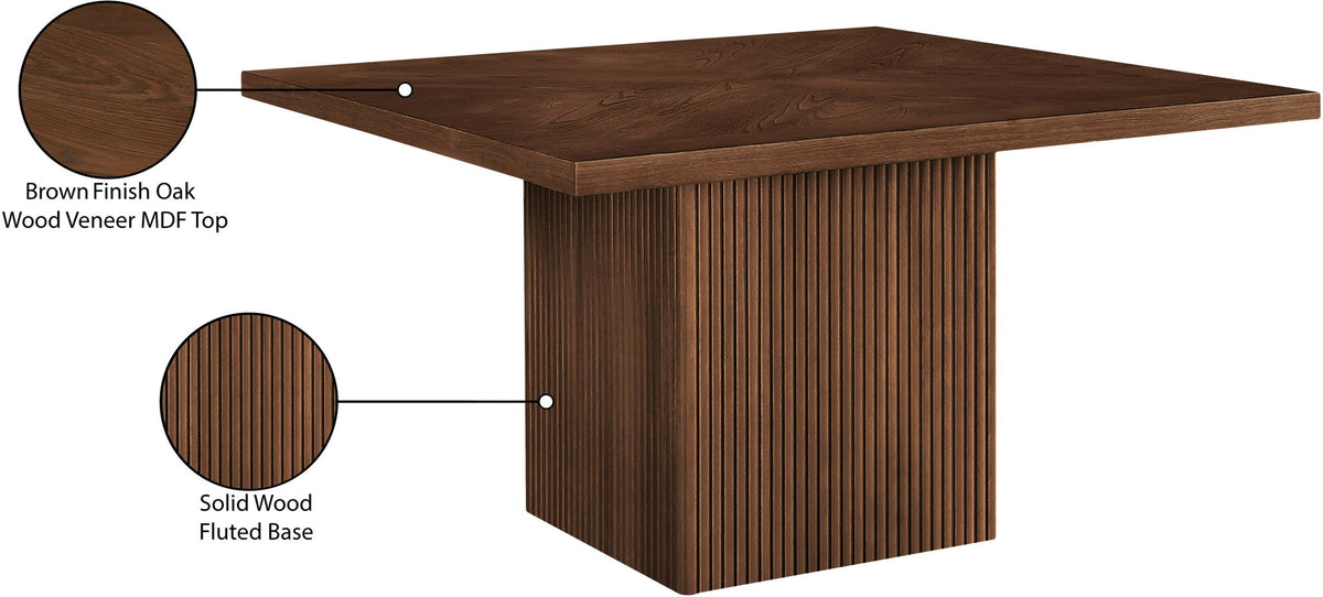 Belinda - Oak Veneer And Solid Wood Table