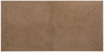 Sonnet - Rectangular Dining Table With One 18" Leaf - Dark Gray / Light Brown