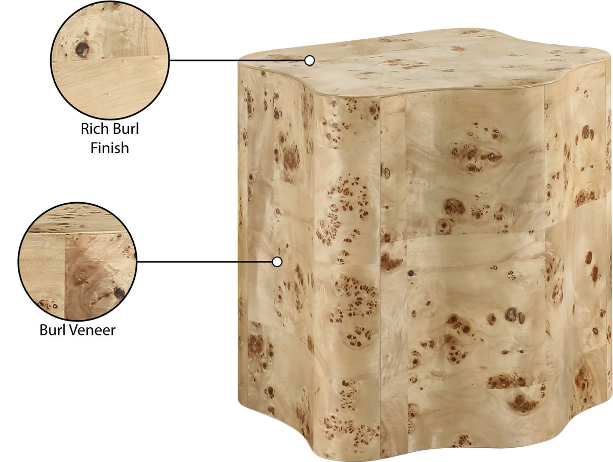 Zaire - Burl Wood Coffee Table