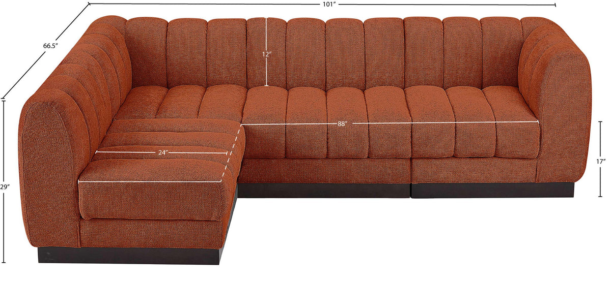 Quinn - 4 Piece Modular Sectional
