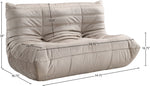 Relax - Velvet 54.75" Upholstered Loveseat