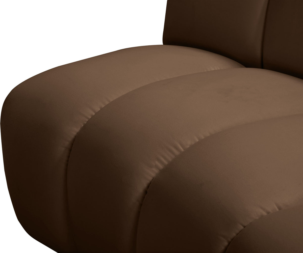 Infinity - 5 Piece Velvet Modular Sectional