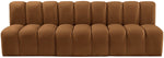 Arc - Velvet 3 Piece Modular Straight Sofa