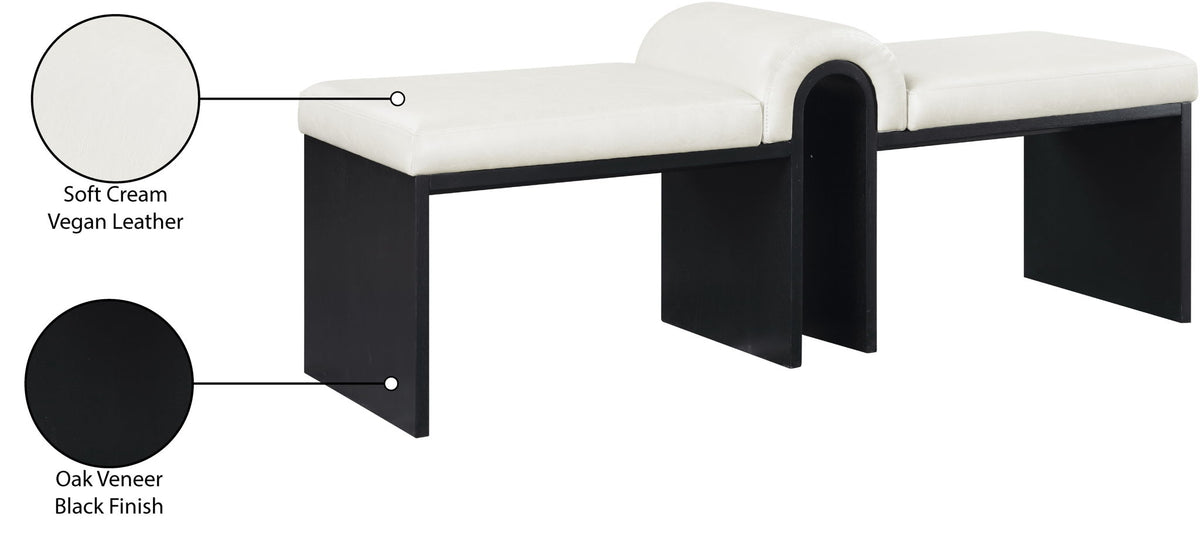 Delphine - Upholstered Bench