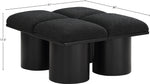 Pavilion - 4 Piece Modular Bench With Black Base
