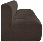 Arc - Boucle Fabric 4 Seats Modular Sofa