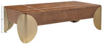 Cazari - Oak Wood And Iron Table