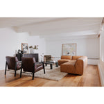Form - Leather Ottoman - Sonoran Tan