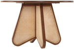 Butterfly - Solid Wood And Natural Cane Table