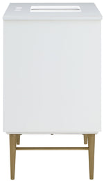 Modernist - Bathroom Vanity With Gold Legs