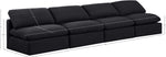 Indulge - Linen 4 Seat Modular Armless Sofa