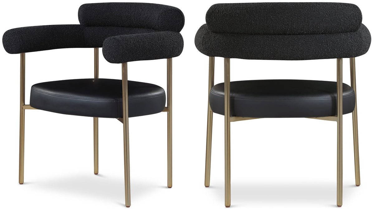 Blake - Dining Chair With Bronze Legs (Set of 2)