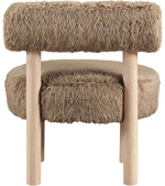 Ambre - Shearling Fabric Accent Chair