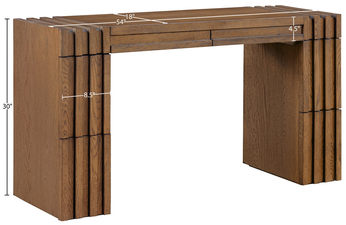 Stanton - Oak Veneer And Solid Wood Table