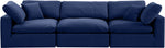 Comfy - Velvet Modular Sofa 3 Seats