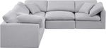 Indulge - Linen 5 Piece Modular Corner Sectional