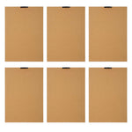 Wild Flourish - Framed Floral Prints (Set of 6) - Light Brown