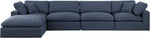 Comfy - 5 Piece Linen Modular Sectional With Chaise