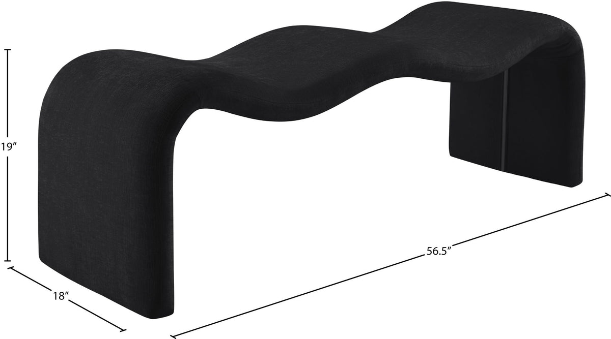 Willow - Chenille Bench