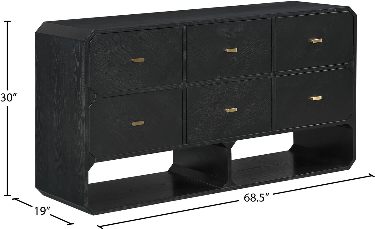 Parker - Ash Veneer Dresser