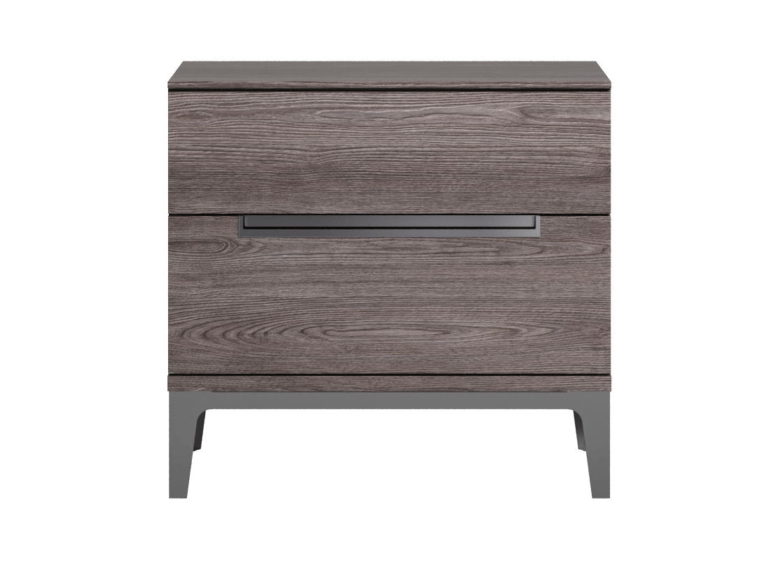 Viola - Nightstand - Purple Elm
