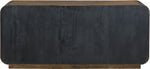 Windsor - Solid Wood And Brown Cane Sideboard / Buffet - Brown