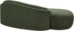 Caspian - Chenille Fabric Upholstered Loveseat