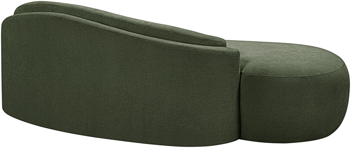 Caspian - Chenille Fabric Upholstered Loveseat
