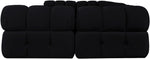 Orin - U-Shaped Velvet 6 Piece Modular Sectional