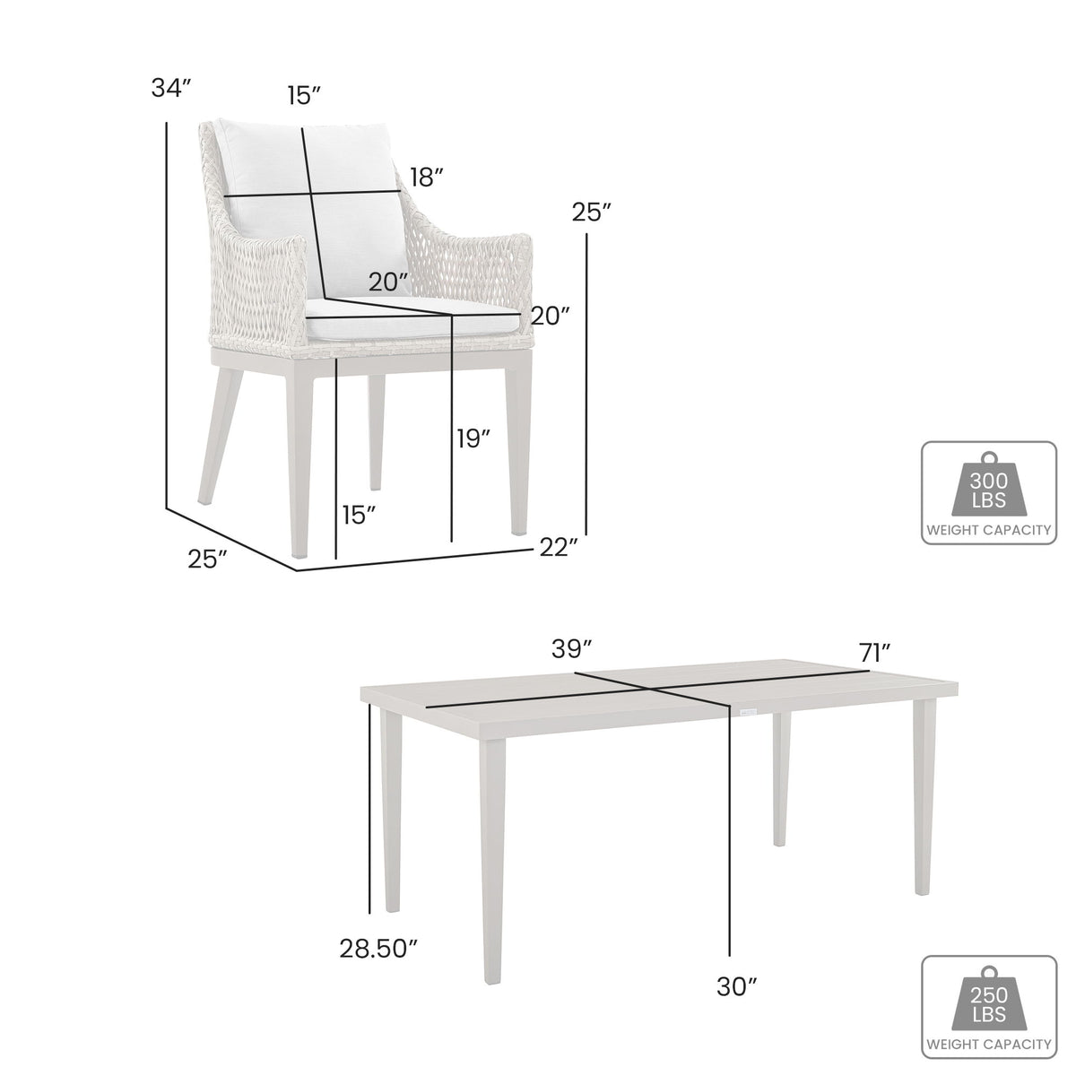 Grenada - Outdoor Dining Set
