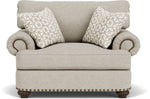 Patterson - Fabric Chair, Nailhead Trim