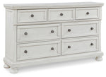 Robbinsdale - Dresser, Mirror - Antique White