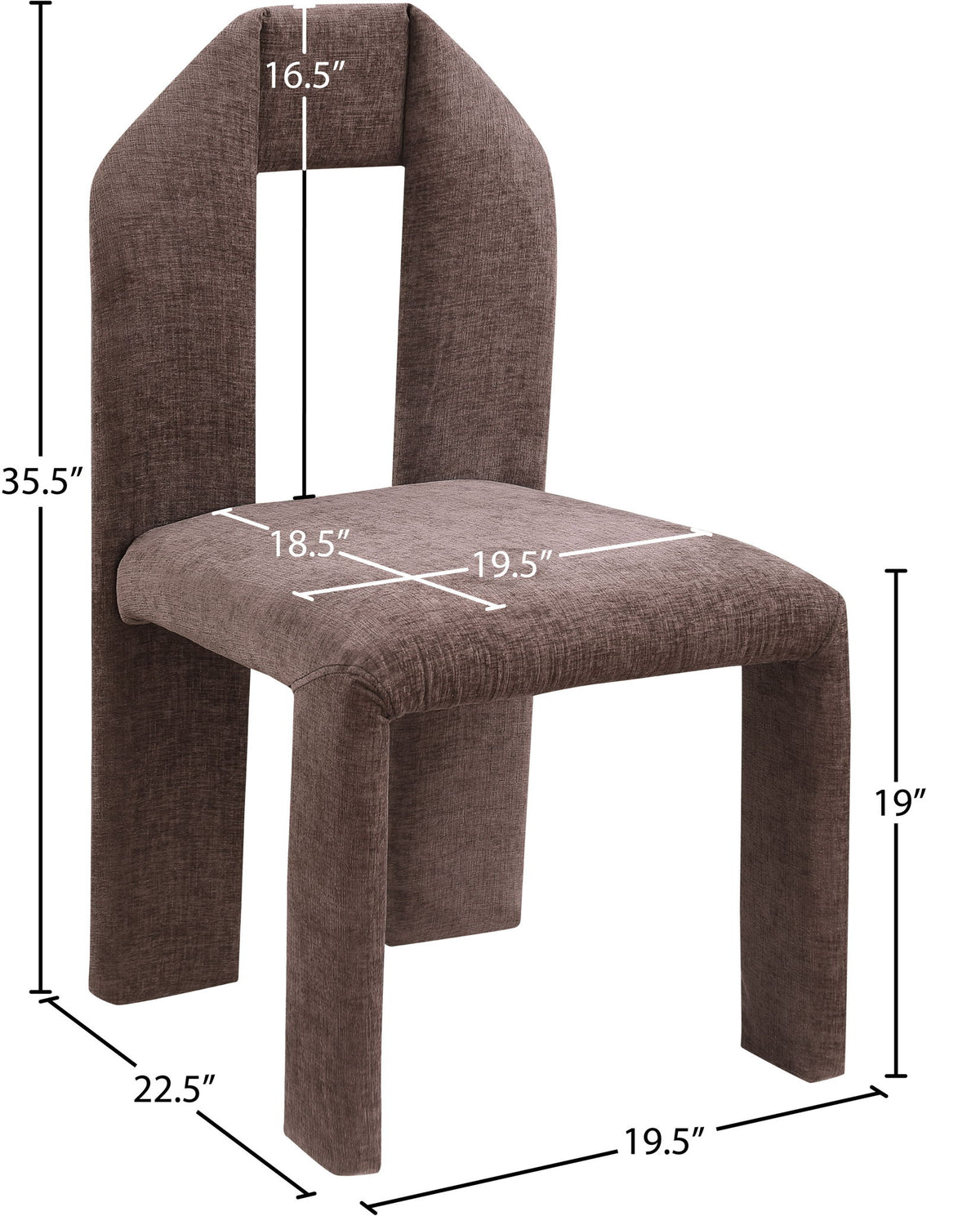 Bennett - Chenille Dining Chair (Set of 2)